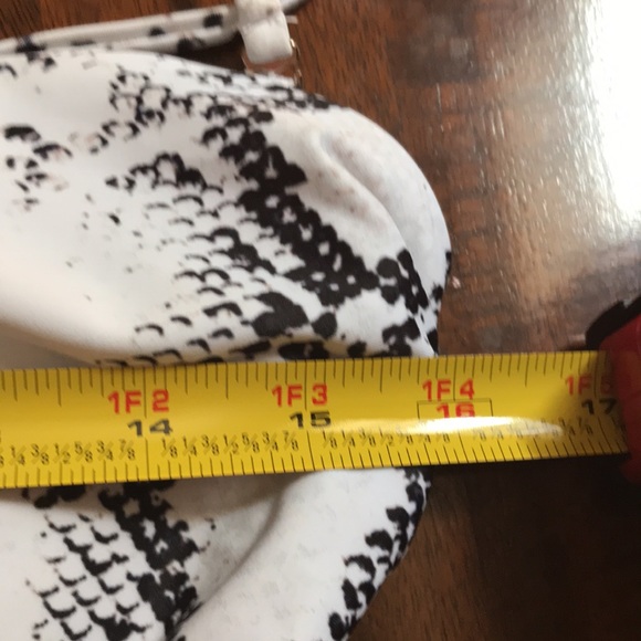 Monokini White Snakeskin open front swimsuit HOT - Picture 7 of 7